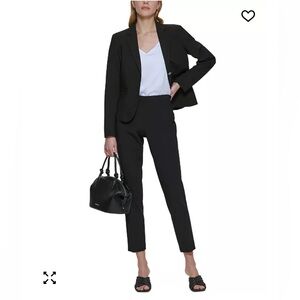 $99 Calvin Klein Black Two-Button Blazer New With Tags Size 24W